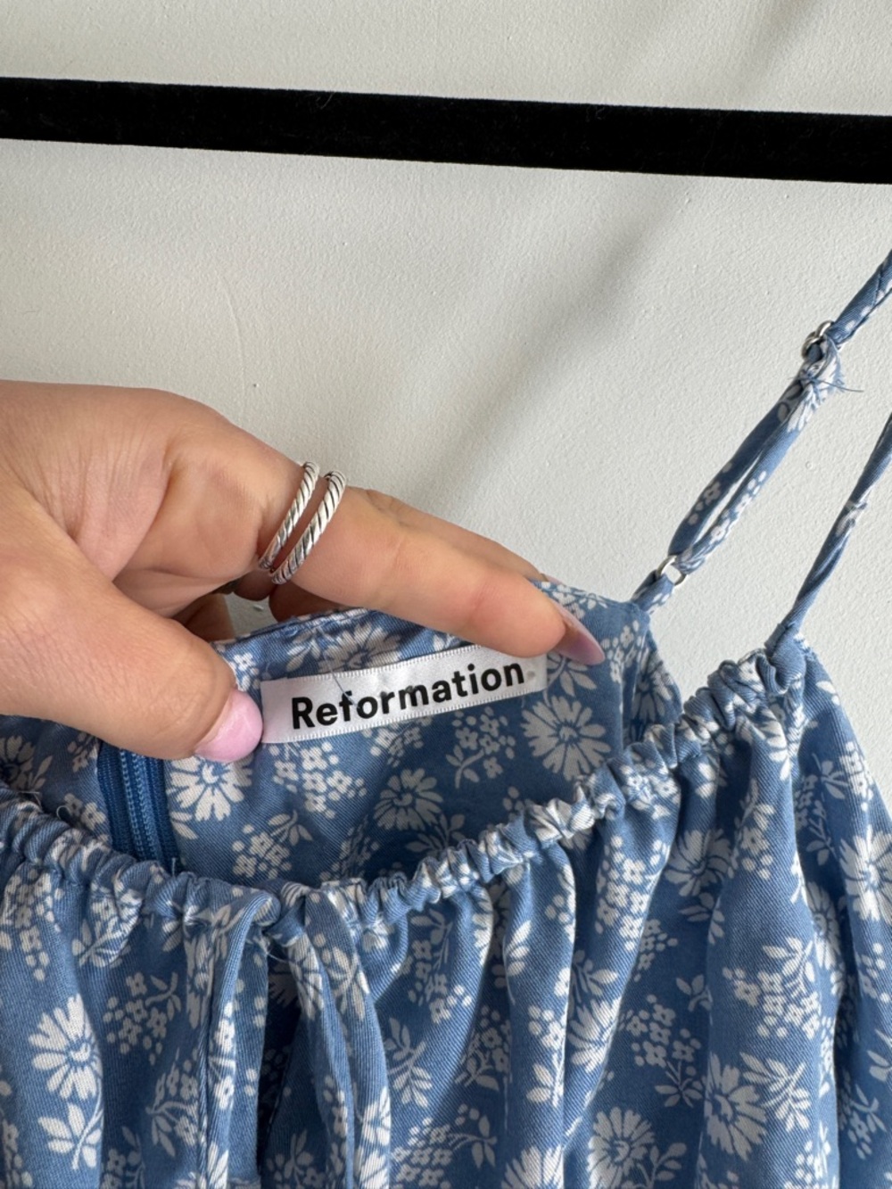 💞 SOLD ON IG 💞 Reformation floral Cashio dress - Picture 3 of 4